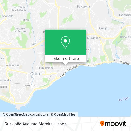 Rua João Augusto Moreira map