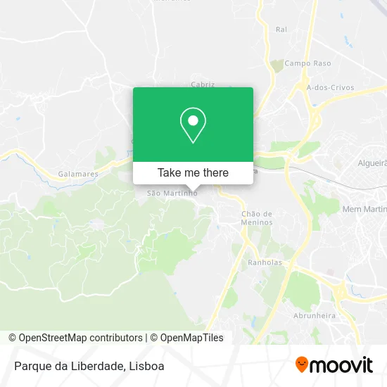 Parque da Liberdade map
