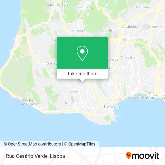 Rua Cesário Verde map