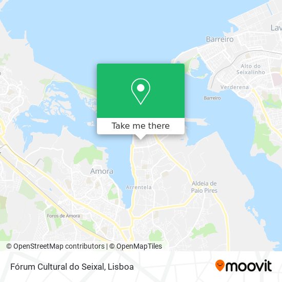 Fórum Cultural do Seixal map
