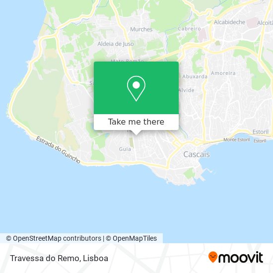 Travessa do Remo mapa
