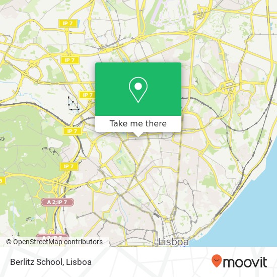 Berlitz School mapa