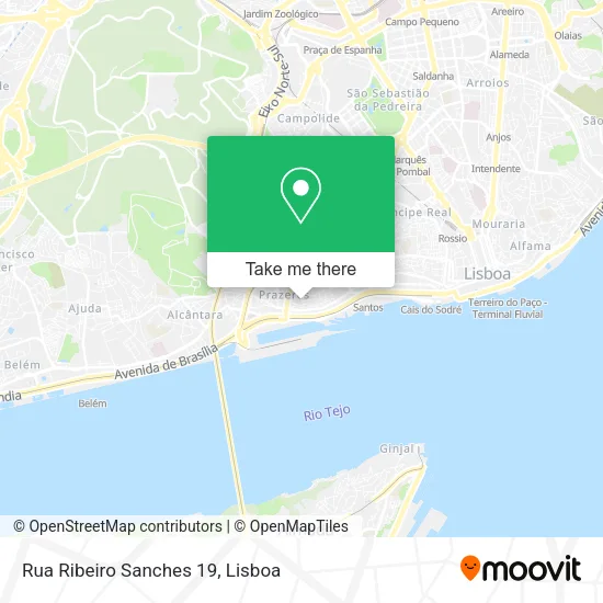 Rua Ribeiro Sanches 19 map