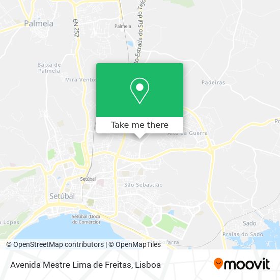 Avenida Mestre Lima de Freitas map