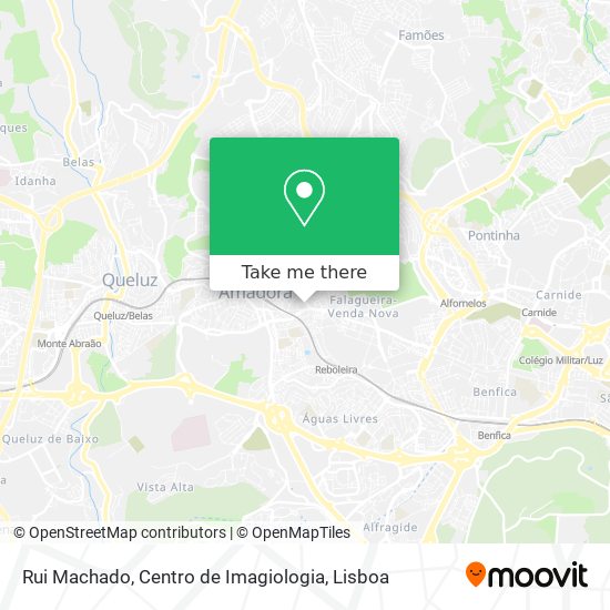 Rui Machado, Centro de Imagiologia map