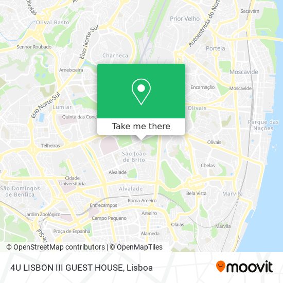 4U LISBON III GUEST HOUSE map