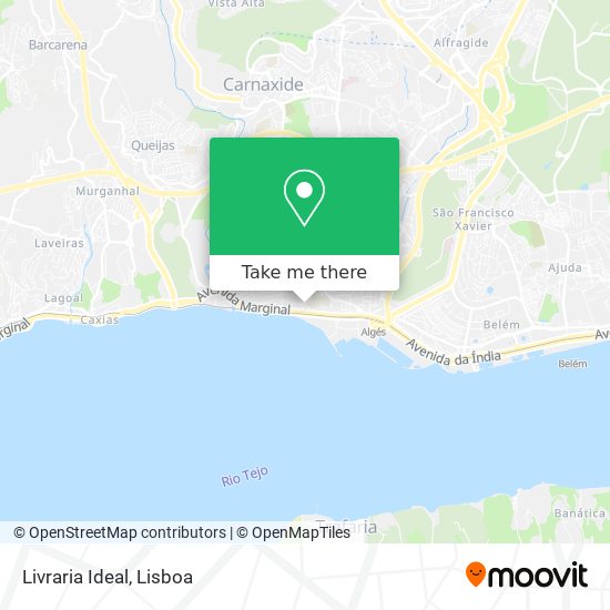 Livraria Ideal mapa