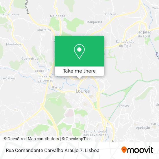 Rua Comandante Carvalho Araújo 7 map
