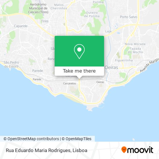 Rua Eduardo Maria Rodrigues mapa