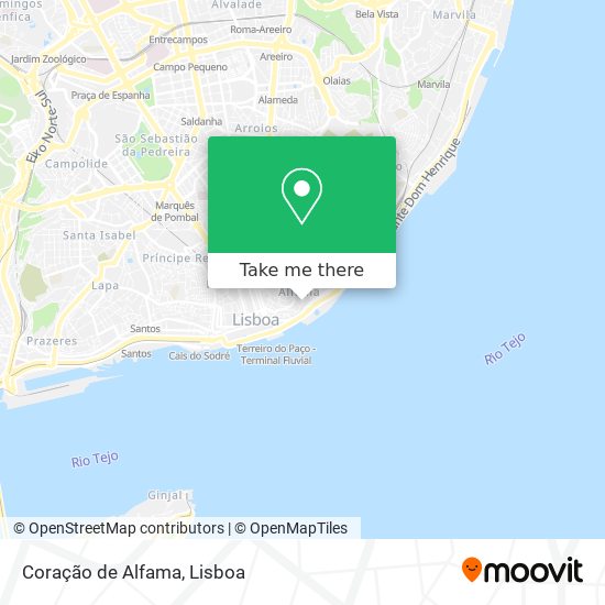 Coração de Alfama map