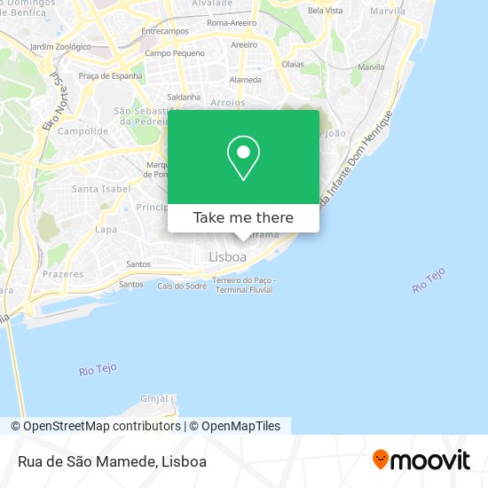 Rua de São Mamede map