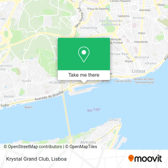 Krystal Grand Club map