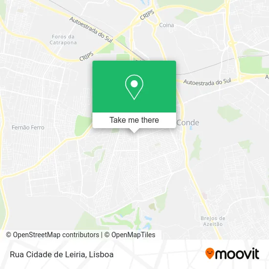 Rua Cidade de Leiria map