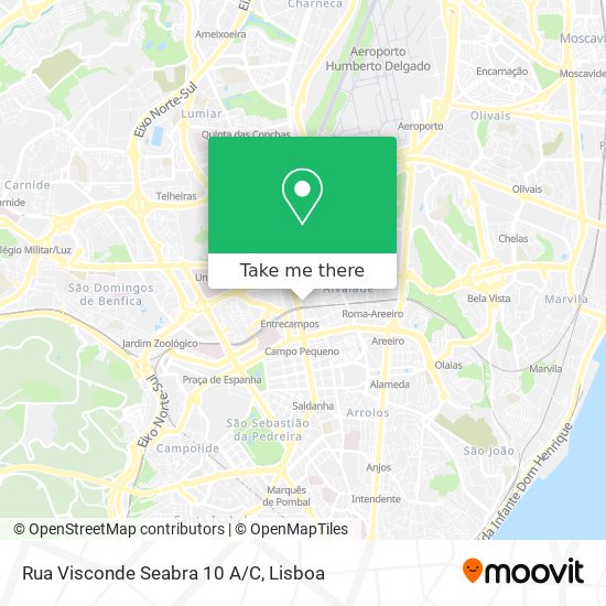 Rua Visconde Seabra 10 A/C map