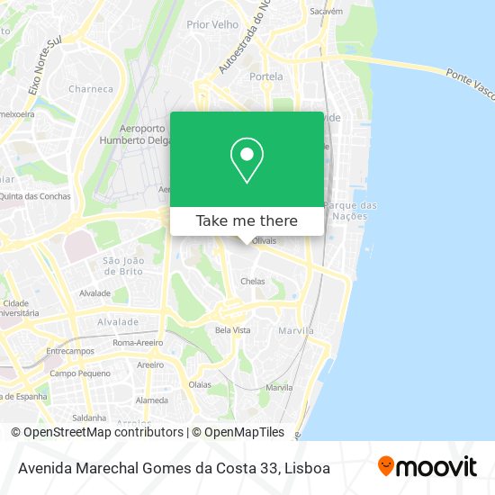 Avenida Marechal Gomes da Costa 33 map