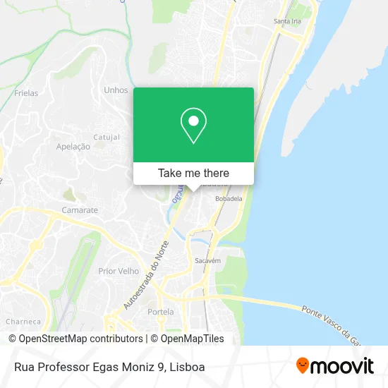 Rua Professor Egas Moniz 9 map