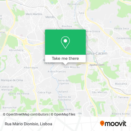 Rua Mário Dionísio map