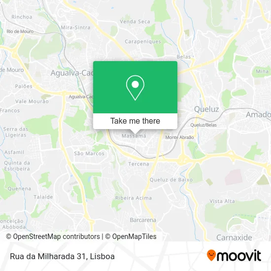 Rua da Milharada 31 map