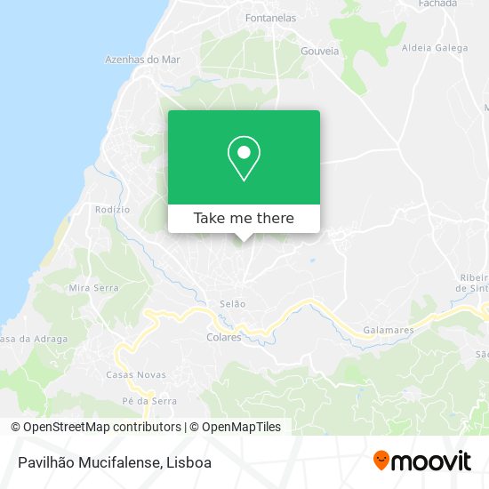 Pavilhão Mucifalense map