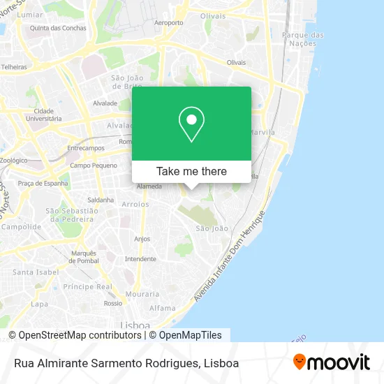Rua Almirante Sarmento Rodrigues map