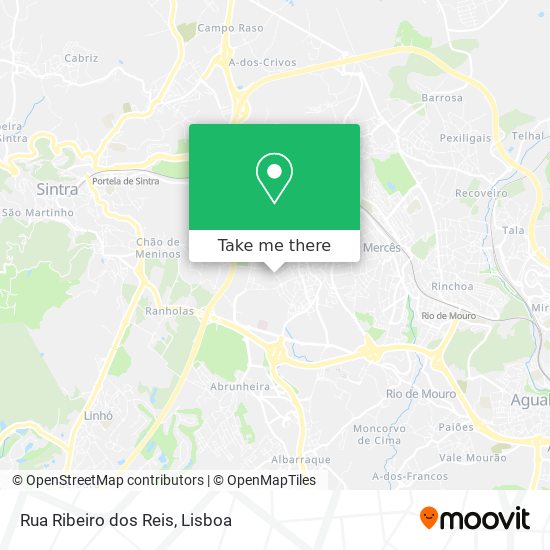 Rua Ribeiro dos Reis map