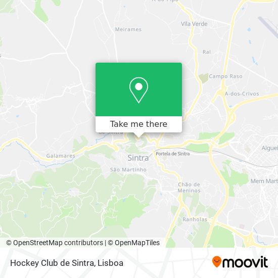 Hockey Club de Sintra map