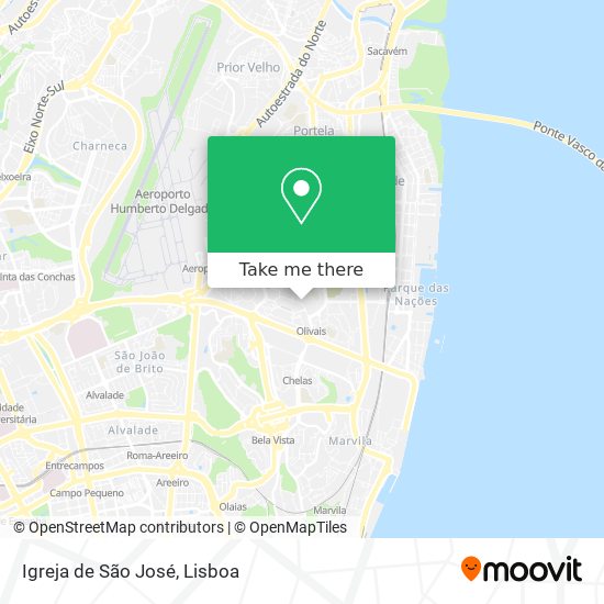 Igreja de São José map