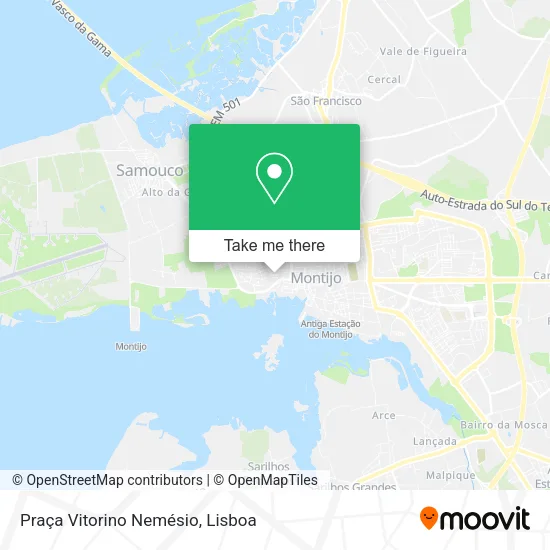 Praça Vitorino Nemésio map