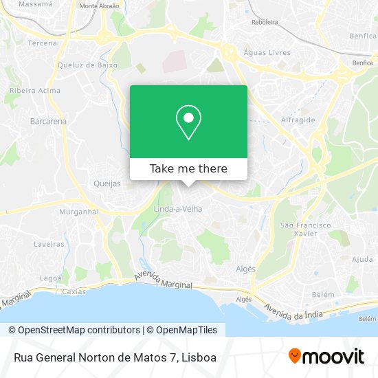 Rua General Norton de Matos 7 map