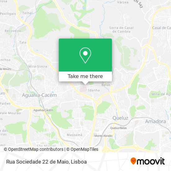 Rua Sociedade 22 de Maio map