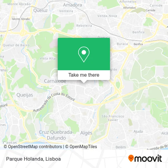 Parque Holanda map