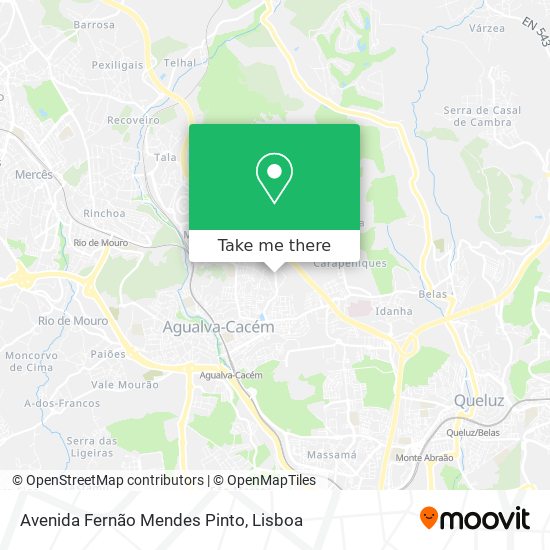 Avenida Fernão Mendes Pinto map