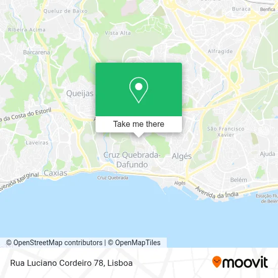Rua Luciano Cordeiro 78 map
