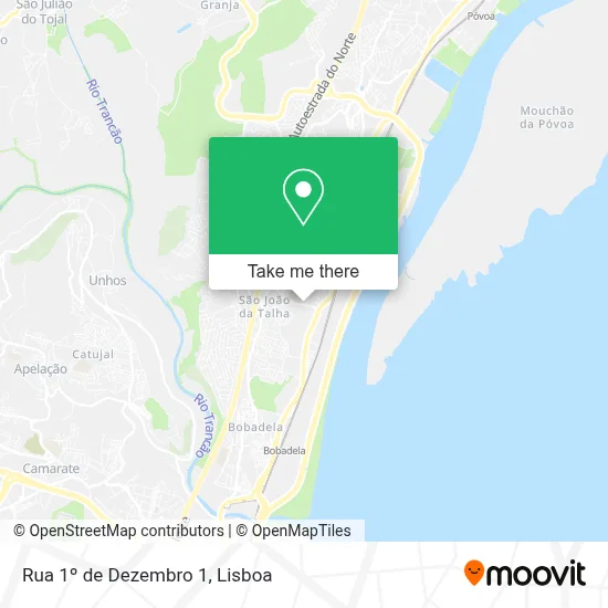 Rua 1º de Dezembro 1 map