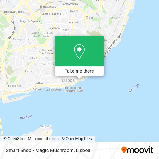 Smart Shop - Magic Mushroom map