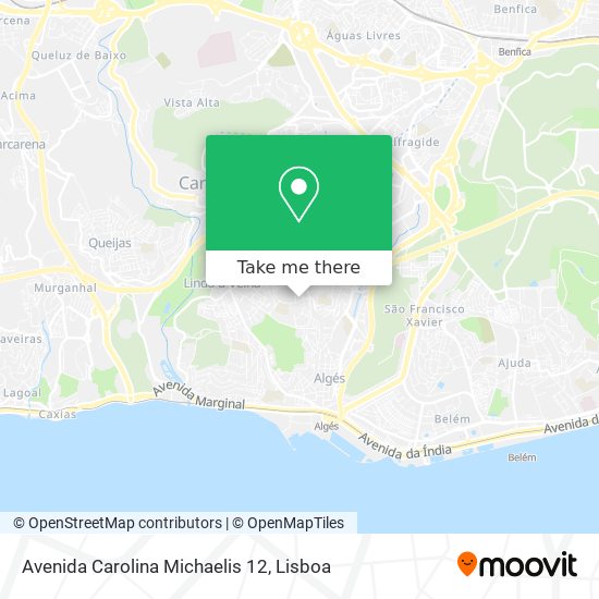 Avenida Carolina Michaelis 12 mapa