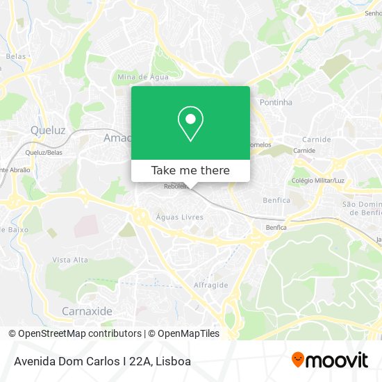 Avenida Dom Carlos I 22A mapa