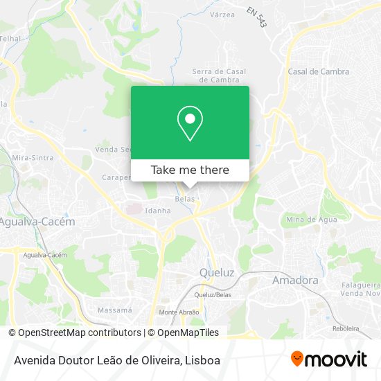 Avenida Doutor Leão de Oliveira mapa