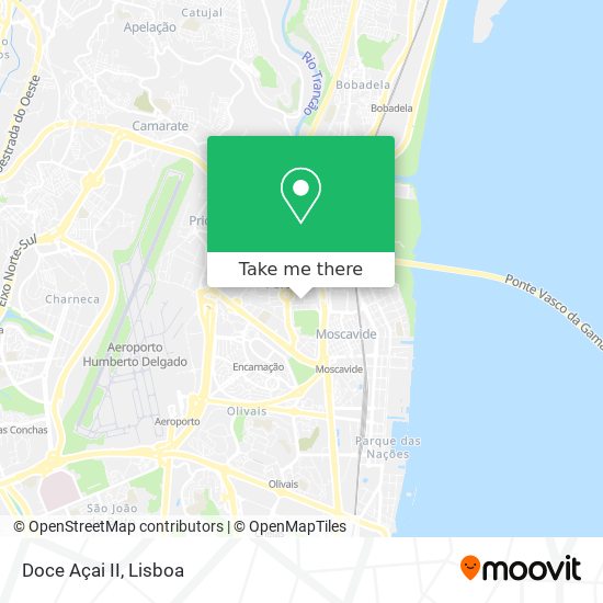 Doce Açai II mapa