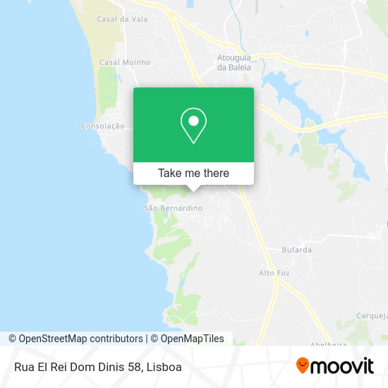 Rua El Rei Dom Dinis 58 map