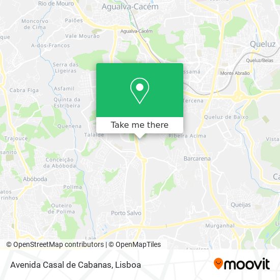 Avenida Casal de Cabanas map