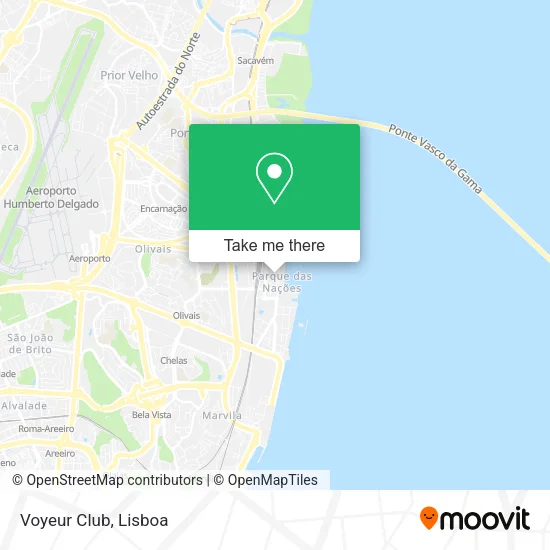 Voyeur Club map