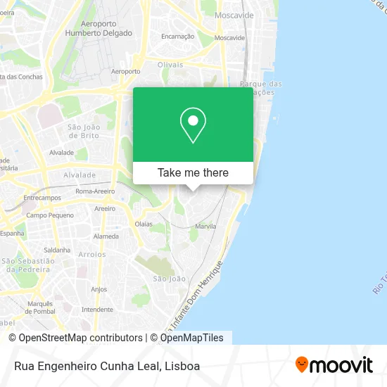 Rua Engenheiro Cunha Leal map