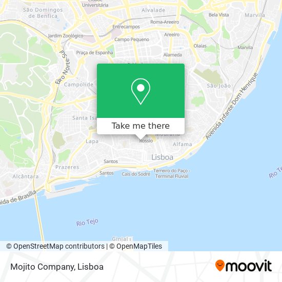 Mojito Company map