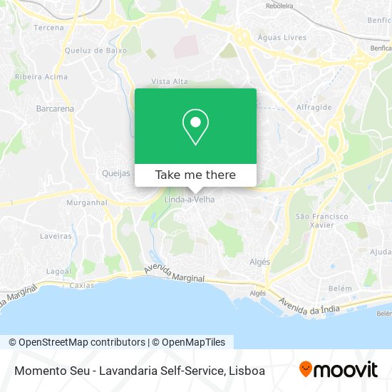 Momento Seu - Lavandaria Self-Service map