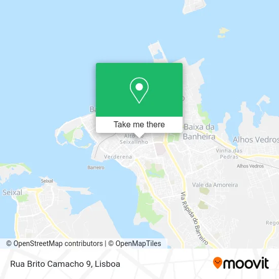 Rua Brito Camacho 9 map