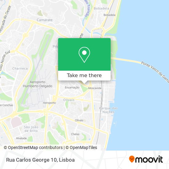 Rua Carlos George 10 map