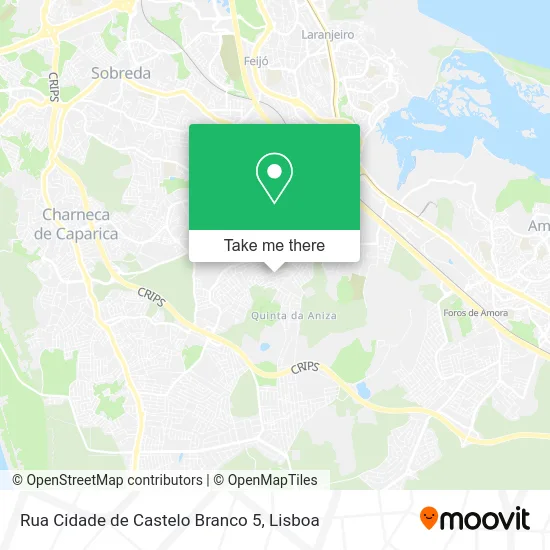 Rua Cidade de Castelo Branco 5 map