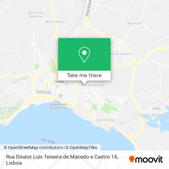 Rua Doutor Luís Teixeira de Macedo e Castro 16 map