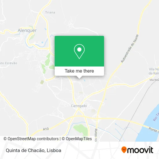 Quinta de Chacão map